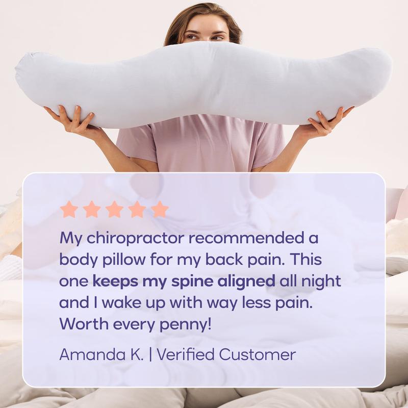 Nuevela Cooling BodyAlign Pillow
